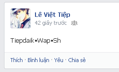 Chèn link bất kỳ bên cạnh nút comment và share trên facebook